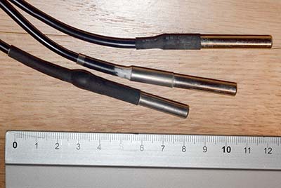 Image of the thermometers ued.