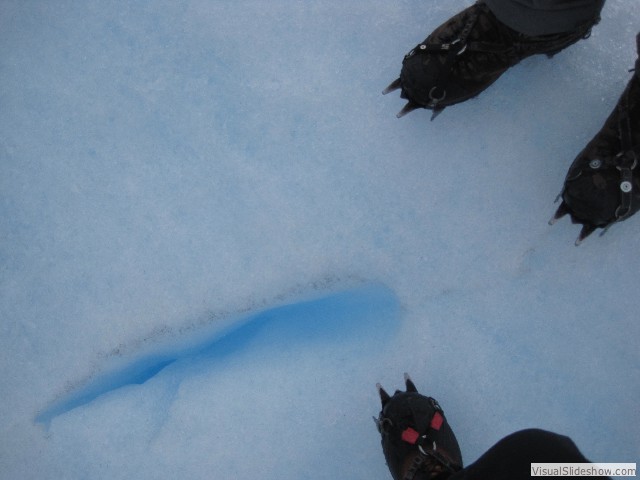 039 Ice Hiking (Crampon Self-Portrait)