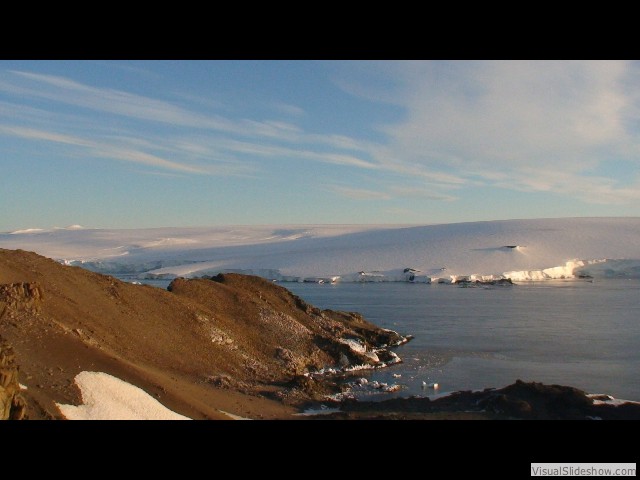 053 View of Antarctic Peninsula from Gourdin Island