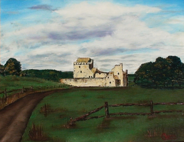 Chris's oil of Balgonie Castle